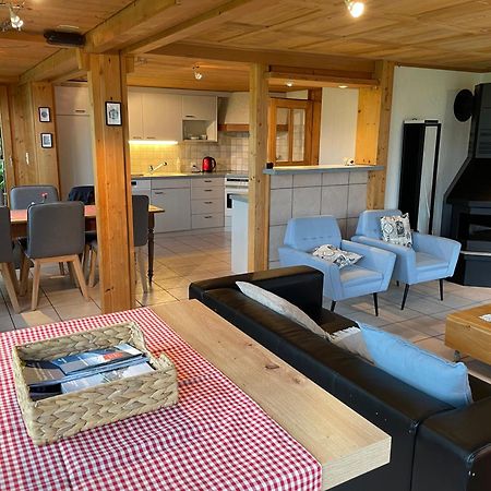 Edelweiss 4 Zi Ferienwohnung In Landhaus Фрутиген Экстерьер фото